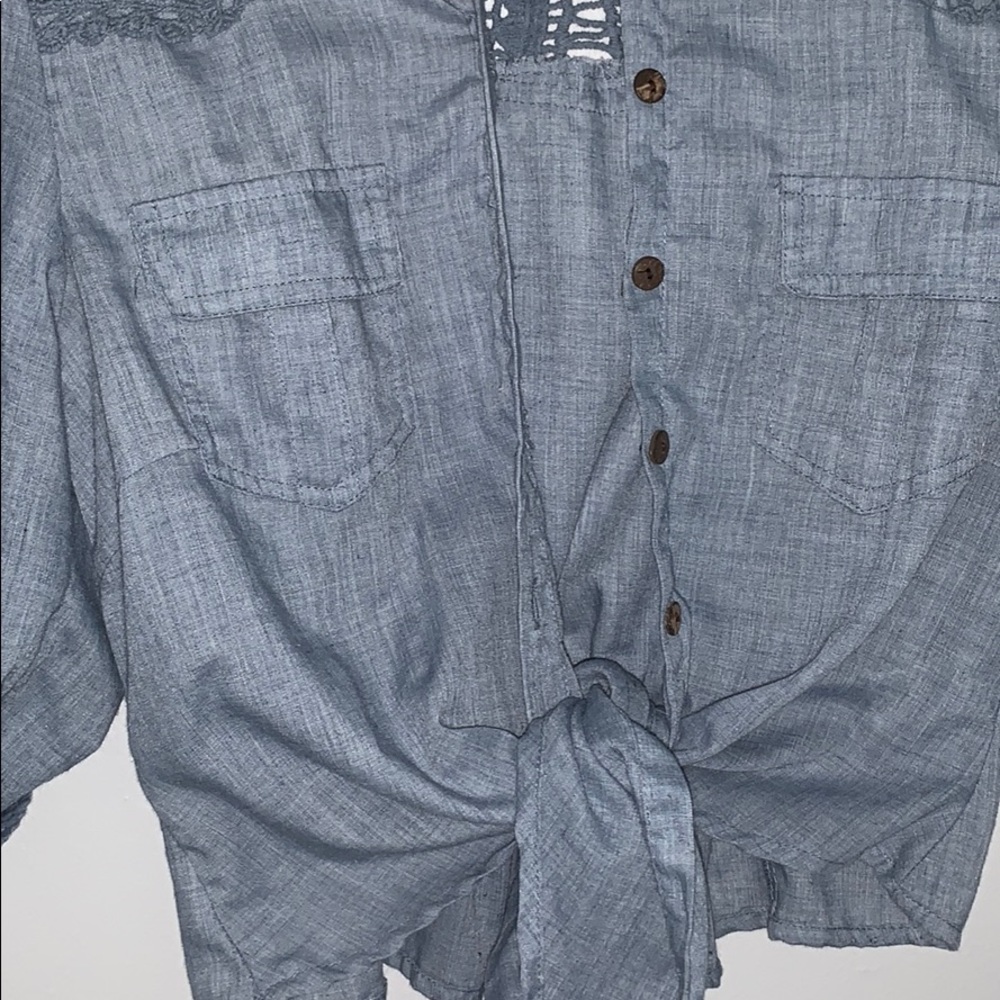 Denim top - Picture 2 of 4